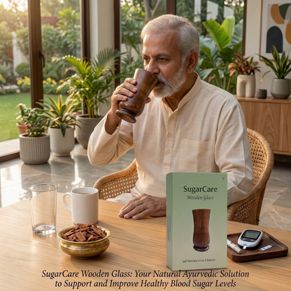 Ayurvedic Vijaysar Wood Sugar Control Glass