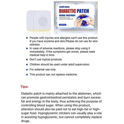 Blood Sugar Control Diabetic Patches (Buy 1 Get 1 FREE)